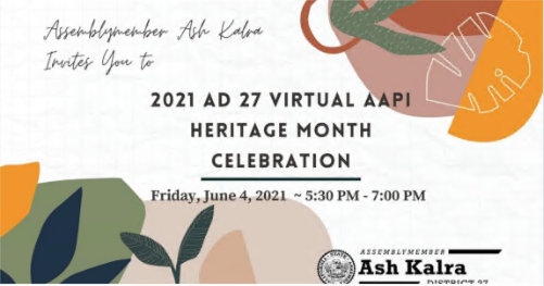 AD 27 Virtual AAPI Heritage Month Celebration