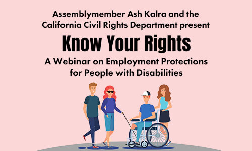 Asm. Kalra Employment Protections Graphic