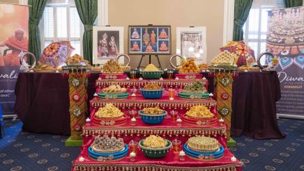 Assemblymember Kalra celebrates Diwali at the Capitol with BAPS Swaminarayan Sanstha