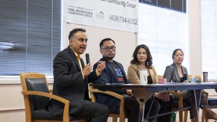 Asm. Kalra speaking AAPI Caucus Town Hall Photo