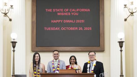 Asm. Kalra Diwali at the Capitol ASM Board