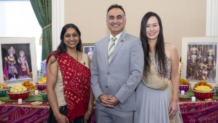 Asm. Kalra Diwali Celebration Photo with members and guests