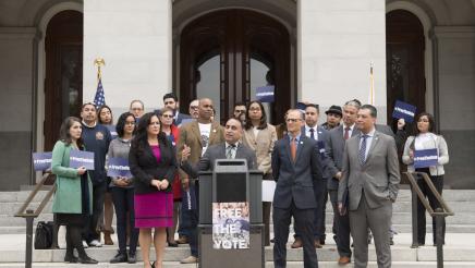 Assemblymember Kalra and legislative colleagues discuss ACA 6 and voting rights 