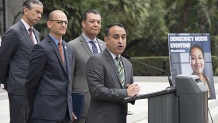 Assemblymember Kalra and legislative colleagues discuss ACA 6 and voting rights 