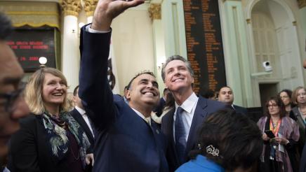 Assemblymember Kalra at State of the State at the Capitol
